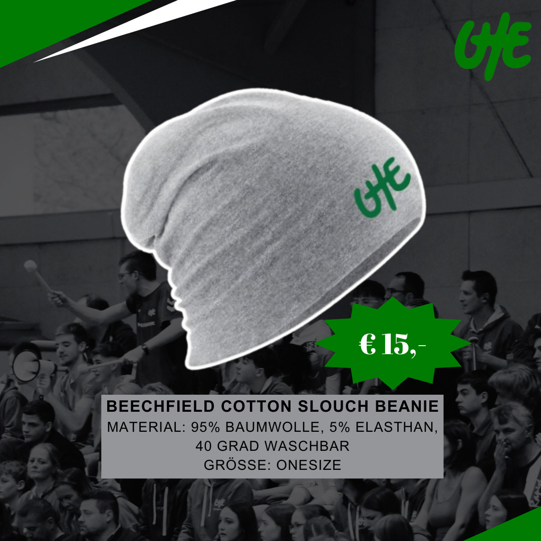 Beechfield Cotton Slouch Beanie